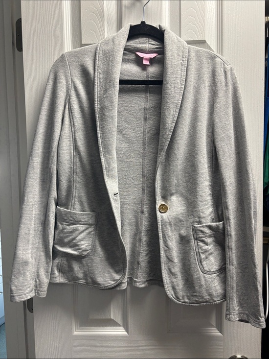 Lilly Pulitzer Sweaters - Lilly Pulitzer Mindy Shawl Collar knit jacket XS
